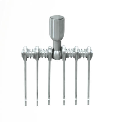 GARRA DE 6 GARFIOS PARA ALAMBRE ONDULADO Ref: TK-F0146 MARCA: TEKNA