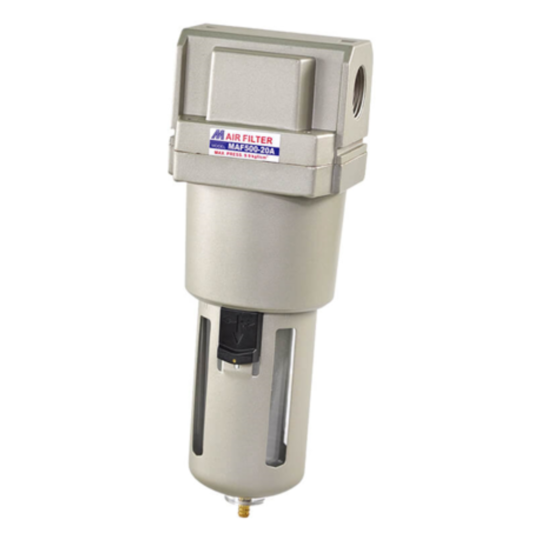 FILTRO DRENAJE SEMI. AUTOM. CONX. 1" para circuitos de aire comprimido