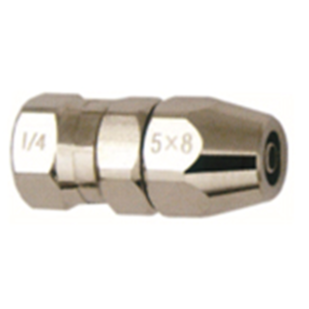 CONECTOR MANGUERAS AIRE- FLUIDO 1/4"(C/S)*5x8mm   REF: GB-H20 - MARCA: PRONA