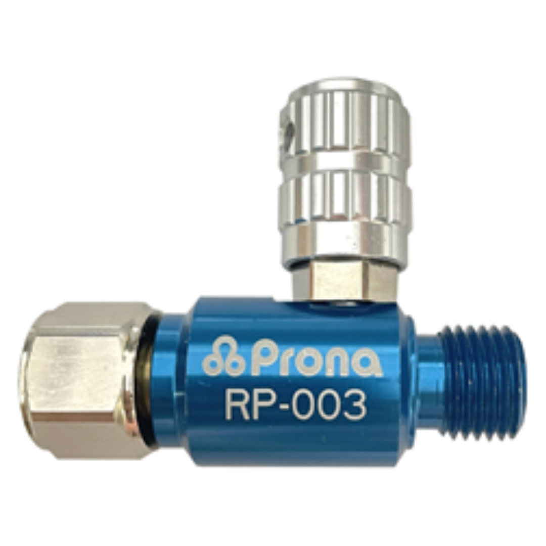 REGULADOR DE PRESION-AIRE 1/4" SIN MANOMETRO   REF: RP-003-G - MARCA: PRONA