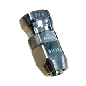 CONECTOR MANGUERAS AIRE- FLUIDO 3/8(C/S)*8x11mm REF: GB-H40 - MARCA: PRONA