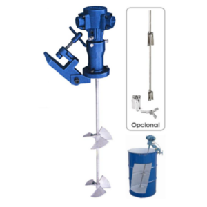 AGITADOR NEUMATICO TIPO CLAMP PARA TAMBOR 55 GAL   REF: RB-CA   MARCA: PRONA