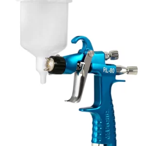 PISTOLA MINI RETOQUES PUNTUALES-ABANICO TASA 150ML REF: RH-80F MARCA PRONA Especial para ensamble de motocicletas